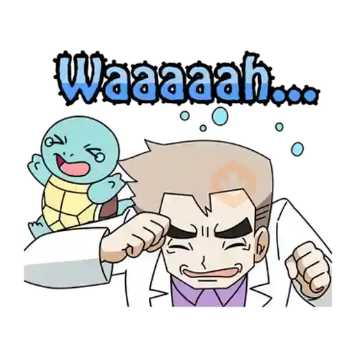 Pokémon: The Oaks sticker 12