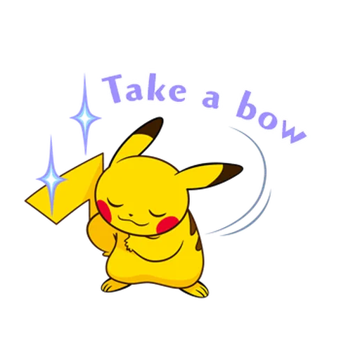 Pikachus Lively Voiced Stickers ♪