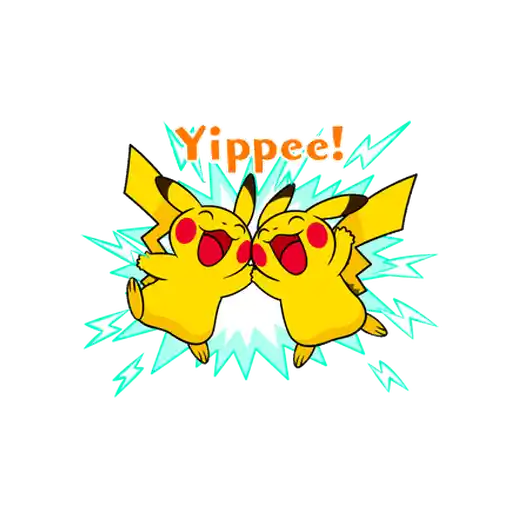 Pikachus Lively Voiced Stickers ♪ preview