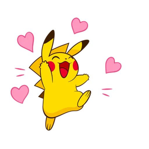 Pikachus Lively Voiced Stickers ♪ preview