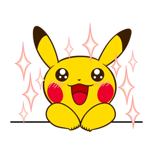 Pikachus Lively Voiced Stickers ♪