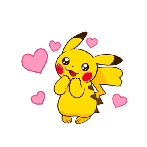 Pikachus Lively Voiced Stickers ♪