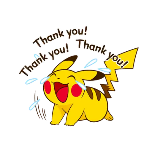 Pikachus Lively Voiced Stickers ♪