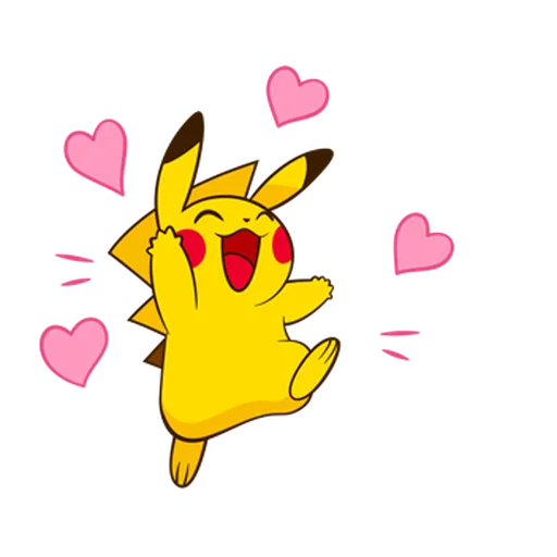 Pikachus Lively Voiced Stickers ♪
