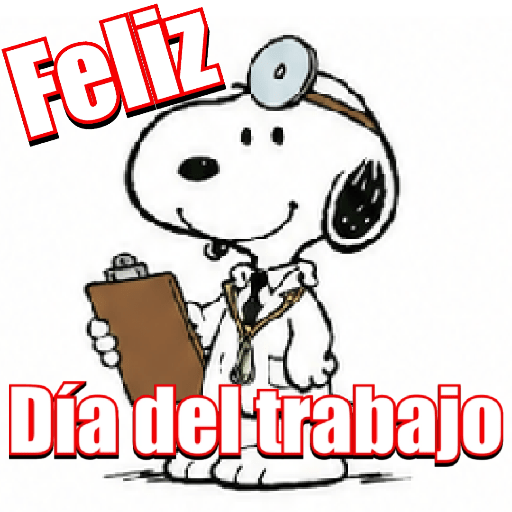 Snoopy Día del trabajo 💼👷🏻🧑🏻‍✈️ preview