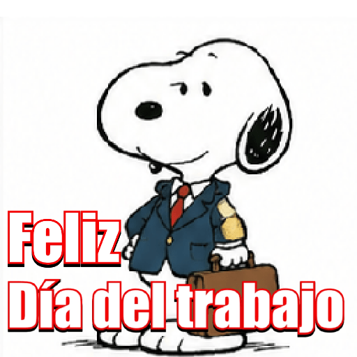 Snoopy Día del trabajo 💼👷🏻🧑🏻‍✈️ preview