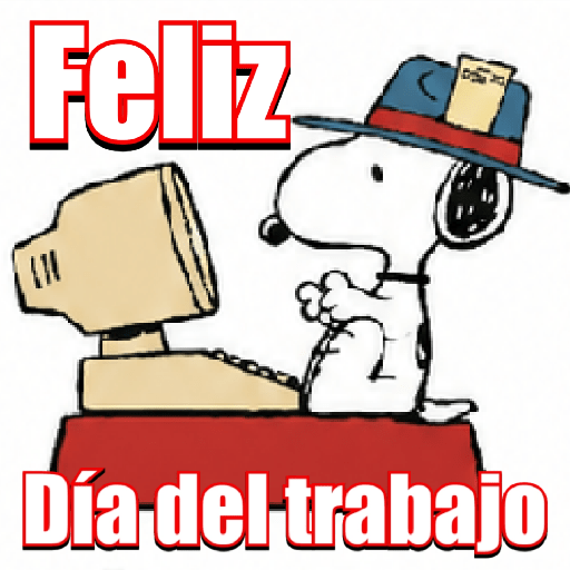 Snoopy Día del trabajo 💼👷🏻🧑🏻‍✈️ preview