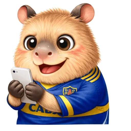 Boca Juniors Capybara 💙💛💙