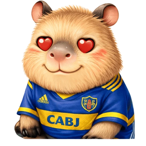 Boca Juniors Capybara 💙💛💙