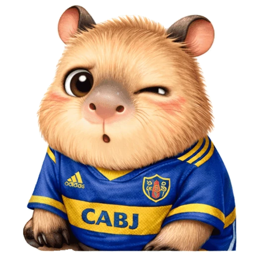 Boca Juniors Capybara 💙💛💙