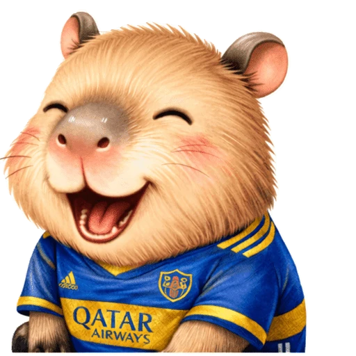 Boca Juniors Capybara 💙💛💙