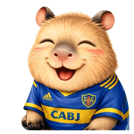 Boca Juniors Capybara 💙💛💙