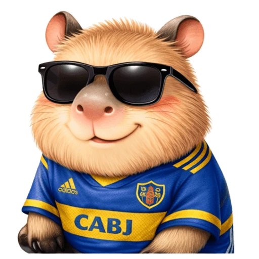 Boca Juniors Capybara 💙💛💙