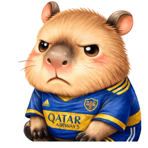 Boca Juniors Capybara 💙💛💙
