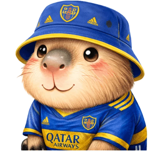 Boca Juniors Capybara 💙💛💙