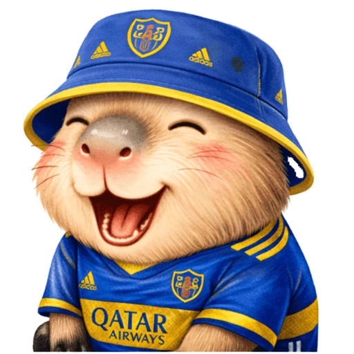 Boca Juniors Capybara 💙💛💙