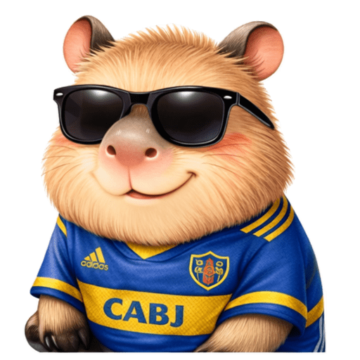 Boca Juniors Capybara 💙💛💙 preview