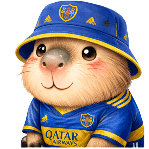 Boca Juniors Capybara 💙💛💙 preview
