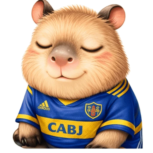 Boca Juniors Capybara 💙💛💙