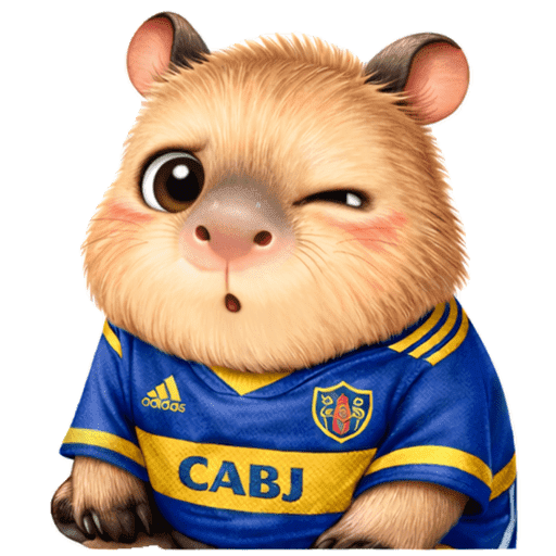 Boca Juniors Capybara 💙💛💙 preview