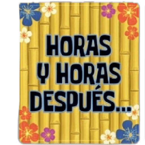 Horas después...🪧⏰ preview