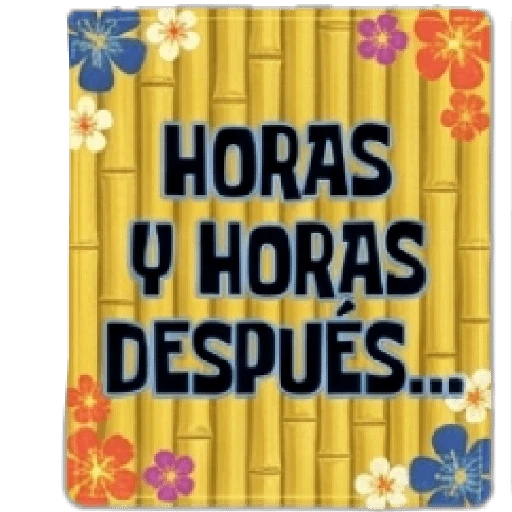 Horas después...🪧⏰