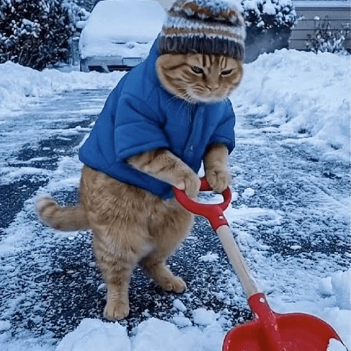 ❄️🐾 Gatos| Cats con Frio 🌨️😽