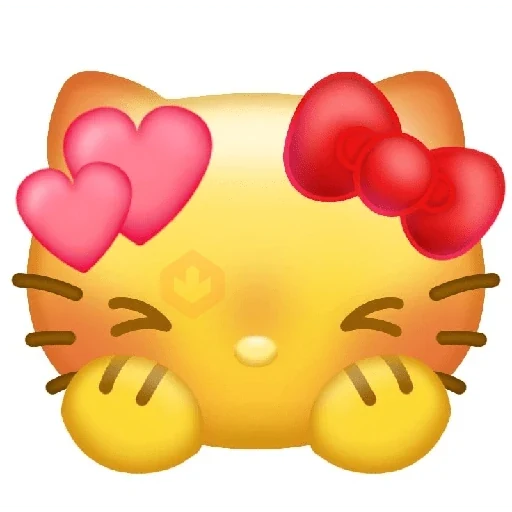 HELLO KITTY EMOJIS sticker 11
