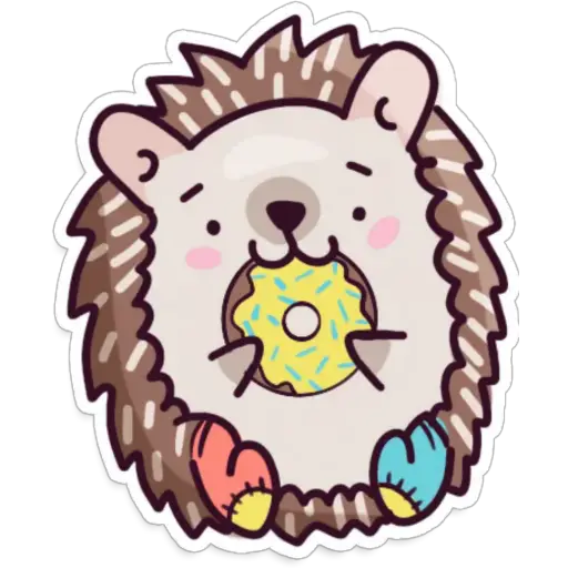 🌈Erizo Kawaii🦔💜 