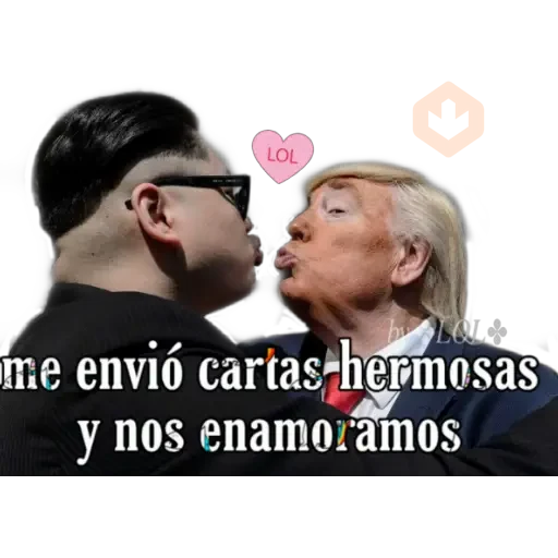 KIM YONG UN norcorean sticker 23
