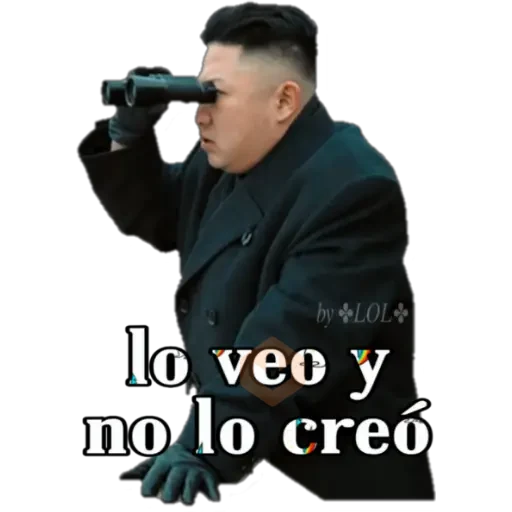 KIM YONG UN norcorean sticker 11