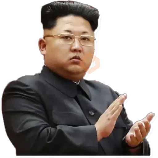 KIM YONG UN norcorean sticker 14