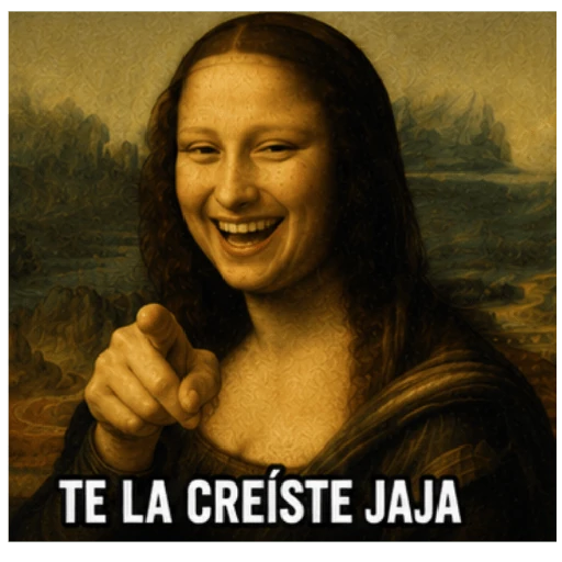 Mona Lisa Meme 🤪❤️