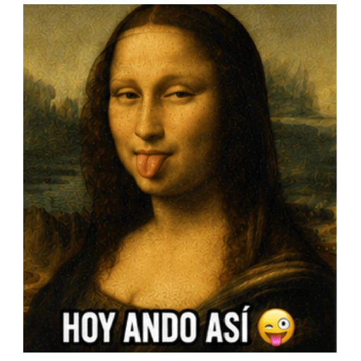 Mona Lisa Meme 🤪❤️