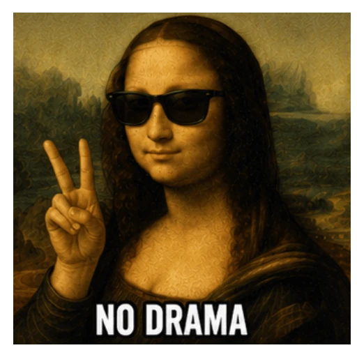 Mona Lisa Meme 🤪❤️