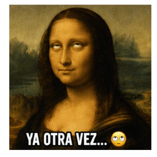 Mona Lisa Meme 🤪❤️