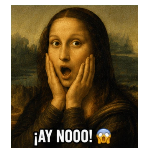 Mona Lisa Meme 🤪❤️