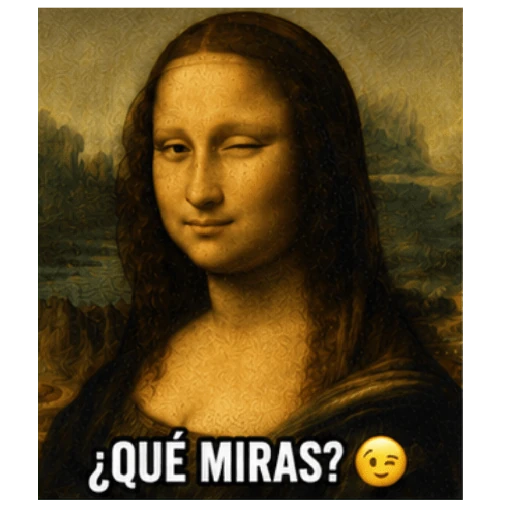 Mona Lisa Meme 🤪❤️