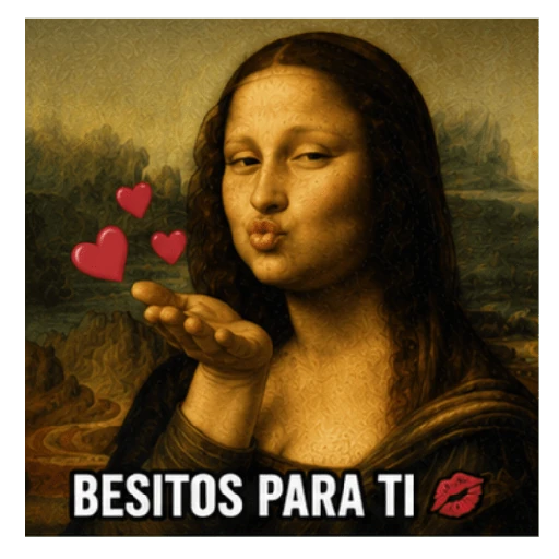 Mona Lisa Meme 🤪❤️