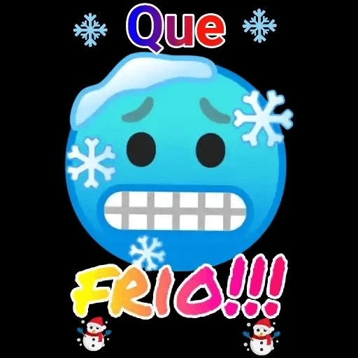 Que frio gente