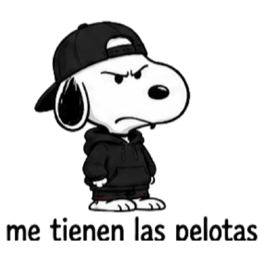 Snoopy enojado 🐾😡