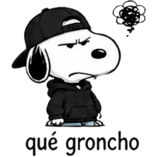 Snoopy enojado 🐾😡