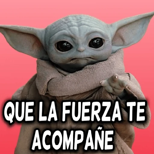 star wars baby yoda frases