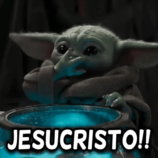 star wars baby yoda frases