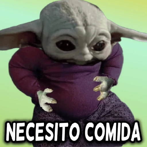 star wars baby yoda frases