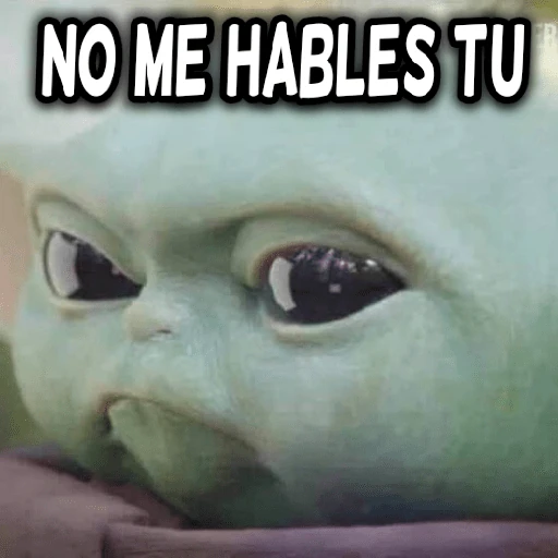 star wars baby yoda frases