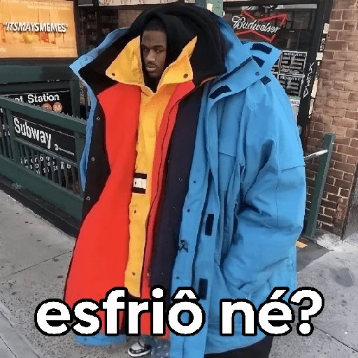 Ai que frio! 🥶