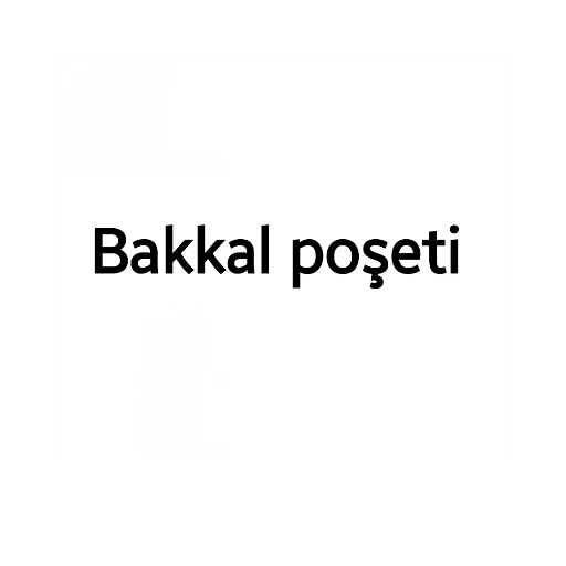 Bakkal Poşeti