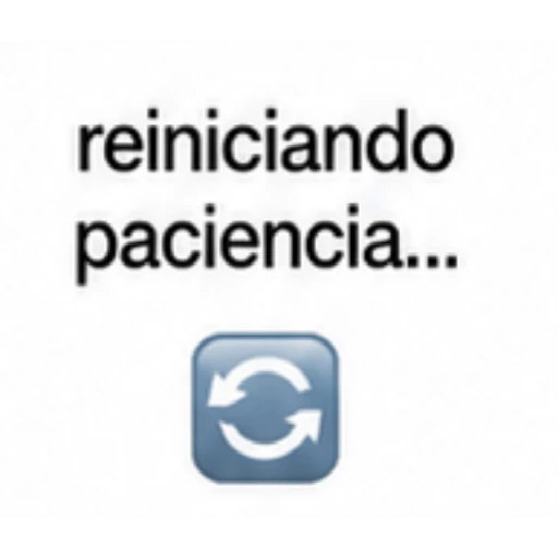 Texto Reiniciando Paciencia 💬