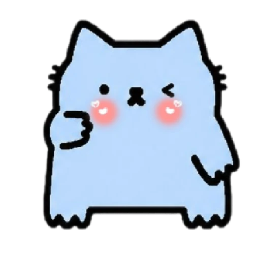 Nub Cat Kawaii Emojis✨💙🐾
